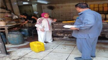 ضبط زيوت وسلع غذائية مجهولة المصدر وتحرير 281 مخالفة تموينية بالدقهلية