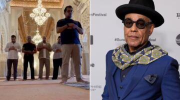 ظهر يصلي في مسجد.. نجم “بريكينغ باد” ينطق الشهادتين بالسعودية | فن