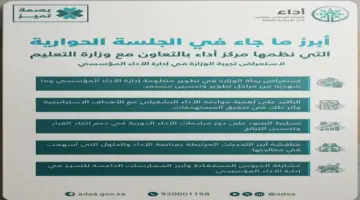 عاجل: مركز أداء يكشف تجربة وزارة التعليم السرية في تحسين الأداء 300%… 60 جهة حكومية تشهد التحول!
