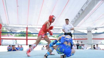 فاز تاي نينه بالمركز الثالث في بطولة فرق كون خمر الوطنية القوية لعام 2026.
