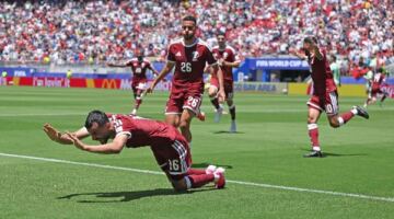 قطر تتأخر 2-1 أمام البوسنة والهرسك في كأس العالم
                                                
                                                
                                                    24/06/2026 11:01 م
                                                
                                                
                                                    تأخر منتخب قطر بهدفين مقابل هدف أمام البوسنة والهرسك، في الشوط الأول، من المباراة التي