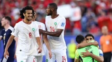 كأس العالم 2026.. المغرب يهزم هايتي برباعية مثيرة ويتأهل ثانيا
                                                
                                                
                                                    25/06/2026 03:19 ص
                                                
                                                
                                                    حقق منتخب المغرب فوزًا ثمينًا على نظيره منتخب هايتي بنتيجة أربعة أهداف مقابل هدفين، في المباراة التي جمعتهما …