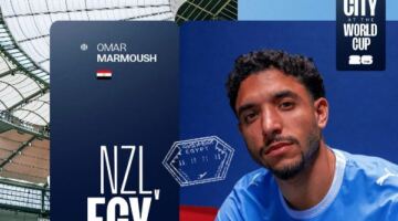 مانشستر سيتي يدعم عمر مرموش قبل مواجهة مصر ونيوزيلندا في كأس العالم
                                                
                                                
                                                    22/06/2026 02:08 ص
                                                
                                                
                                                    
حرصت الصفحة الرسمية لنادي مانشستر سيتي على توجيه رسالة دعم إلى نجمها المصري عمر مرموش قبل المواجهة المرتقبة التي تجمع منتخب مصر بنظيره منتخب نيوزيلندا ضمن منافسات الجولة الثانية من دور المجموعات في ب