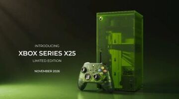 مايكروسوفت تطلق نسخة خاصة من Xbox Series X بمناسبة مرور 25 عامًا على العلامة