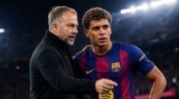 مدرب برشلونة يمنح حمزة عبد الكريم فرصة العمر .. ما الجديد؟
                                                
                                                
                                                    06/06/2026 07:30 ص
                                                
                                                
                                                    كشفت صحيفة «سبورت» الإسبانية أن الألماني هانز فليك المدير الفني لبرشلونة قرر تصعيد اللاعب الشاب حمزة عبد الكريم من قطاع الناشئين، من أجل الانضمام إلى فترة الإعداد مع الفريق الأول خلال الموسم الجديد.