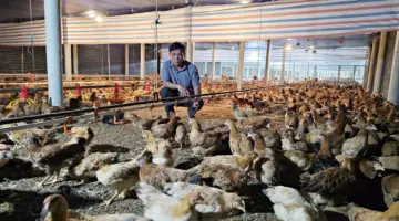 مدير التعاونية رجل ذو أفكار جريئة وأفعال حاسمة.