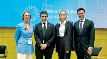 مدير صندوق قطر للتنمية في مؤتمر إعادة إعمار أوكرانيا: قطر تضع حماية حق الأطفال في التعليم ضمن أولوياتها