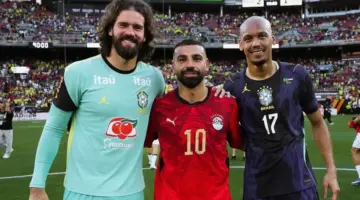 ملخص و أهداف مباراة مصر والبرازيل (1-2) .. وموعد المباراة القادمة للفراعنة