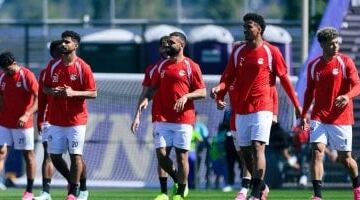 منتخب مصر يختتم تدريباته استعدادا لمواجهة بلجيكا فى كأس العالم.. صور