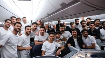 منتخب مصر يصل أوهايو استعدادًا لكأس العالم 2026
                                                
                                                
                                                    31/05/2026 12:44 م
                                                
                                                
                                                    بدأ منتخب مصر الأول لكرة القدم المرحلة الأخيرة من استعداداته لخوض منافسات كأس العالم 2026