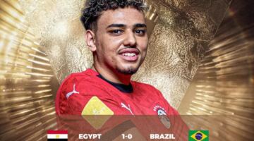 منتخب مصر يهزم البرازيل 5-3 في كرة القدم الإلكترونية                                                                                                                                                    04/06/2026 02:27 م                                                                                                                                                    فاز منتخب مصر لكرة القدم الإلكترونية على البرازيل "المصنف الأول عالمياً" في منافسات "فئة الـ Mobile".