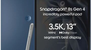 موتورولا تكشف عن Moto Pad 70 Pro بمعالج Snapdragon 8s Gen 4 وبطارية ضخمة – 25H