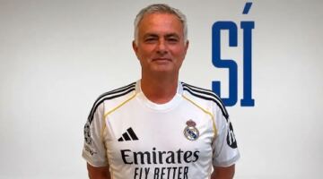 مورينيو يعود إلى مدريد لقيادة الريال رسميًا.. وتحركات سريعة وخطة ميركاتو واضحة 09/06/2026 01:06 م وصل المدير الفني البرتغالي جوزيه مورينيو إلى العاصمة الإسبانية مدريد، اليوم، لتولي مسؤولية تدريب ريال مدريد
