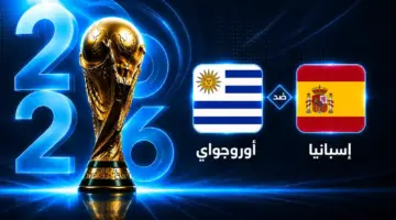 موعد مباراة إسبانيا ضد أوروجواي في الجولة الثالثة من كأس العالم 2026 