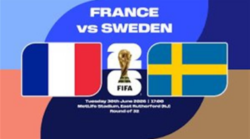 موعد مباراة فرنسا والسويد في كأس العالم 2026 والقنوات الناقلة