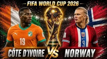 موعد مباراة كوت ديفوار والنرويج في كأس العالم 2026