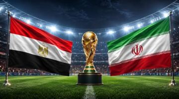 موعد مباراة مصر وإيران في كأس العالم وفرص تأهل الفراعنة المرتقبة