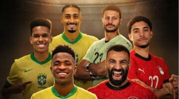 موعد مباراة مصر والبرازيل الودية والقنوات الناقلة والمعلق – الأسبوع
