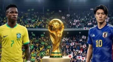 مونديال 26…موعد مباراة البرازيل واليابان والقناة الناقلة : lematinsports