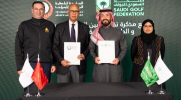 الاتحاد السعودي للجولف يوقع مذكرة تفاهم مع الجامعة الملكية المغربية للجولف